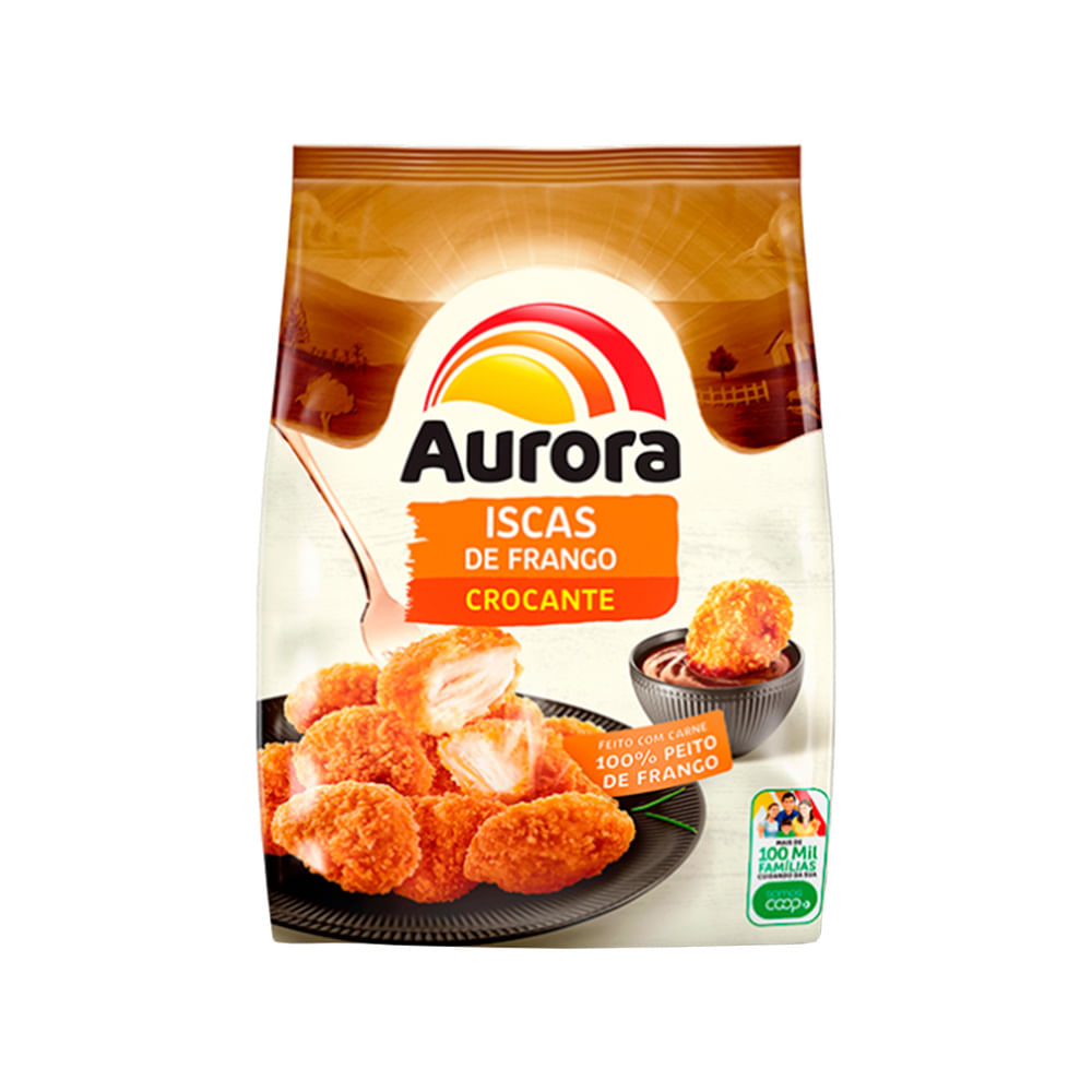 Iscas De Frango Aurora Empanadas Pacote 275g
