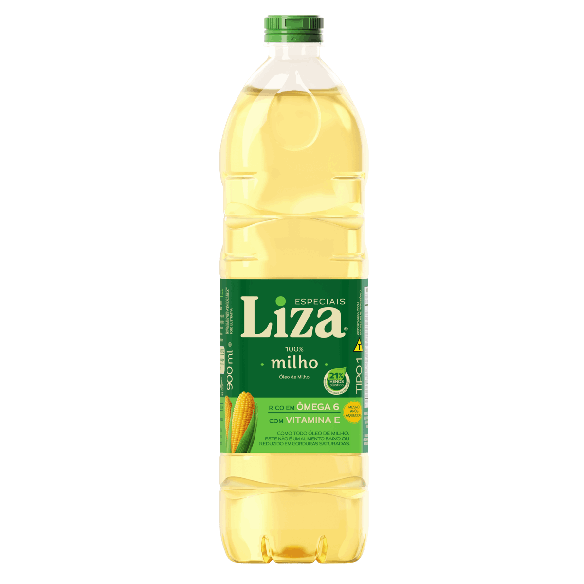 Óleo de Milho Tipo 1 Liza Especiais Garrafa 900ml