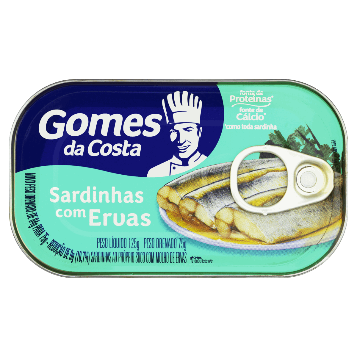 Sardinha com Ervas Gomes da Costa Lata 84g