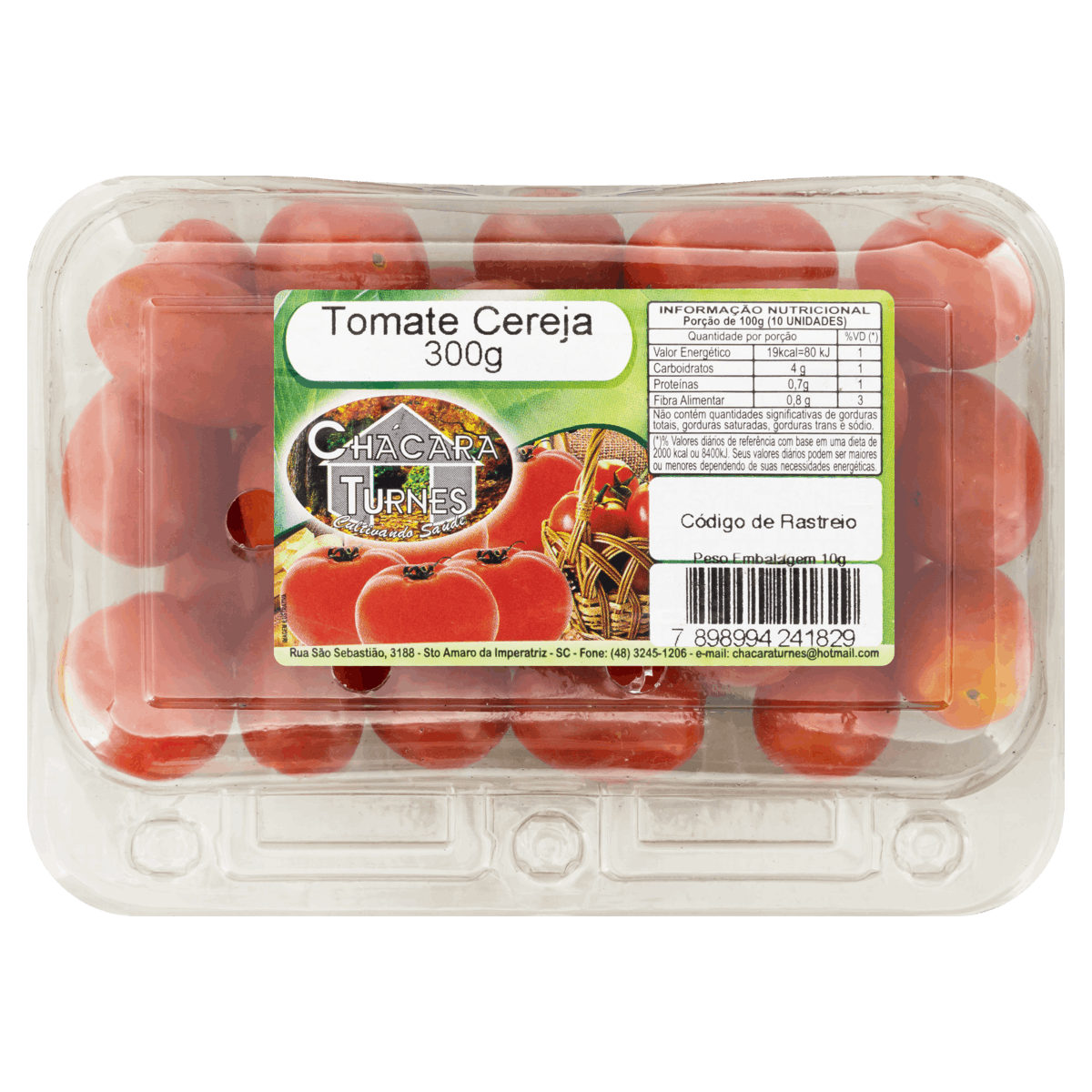 Tomate Cereja Chácara Turnes 300g