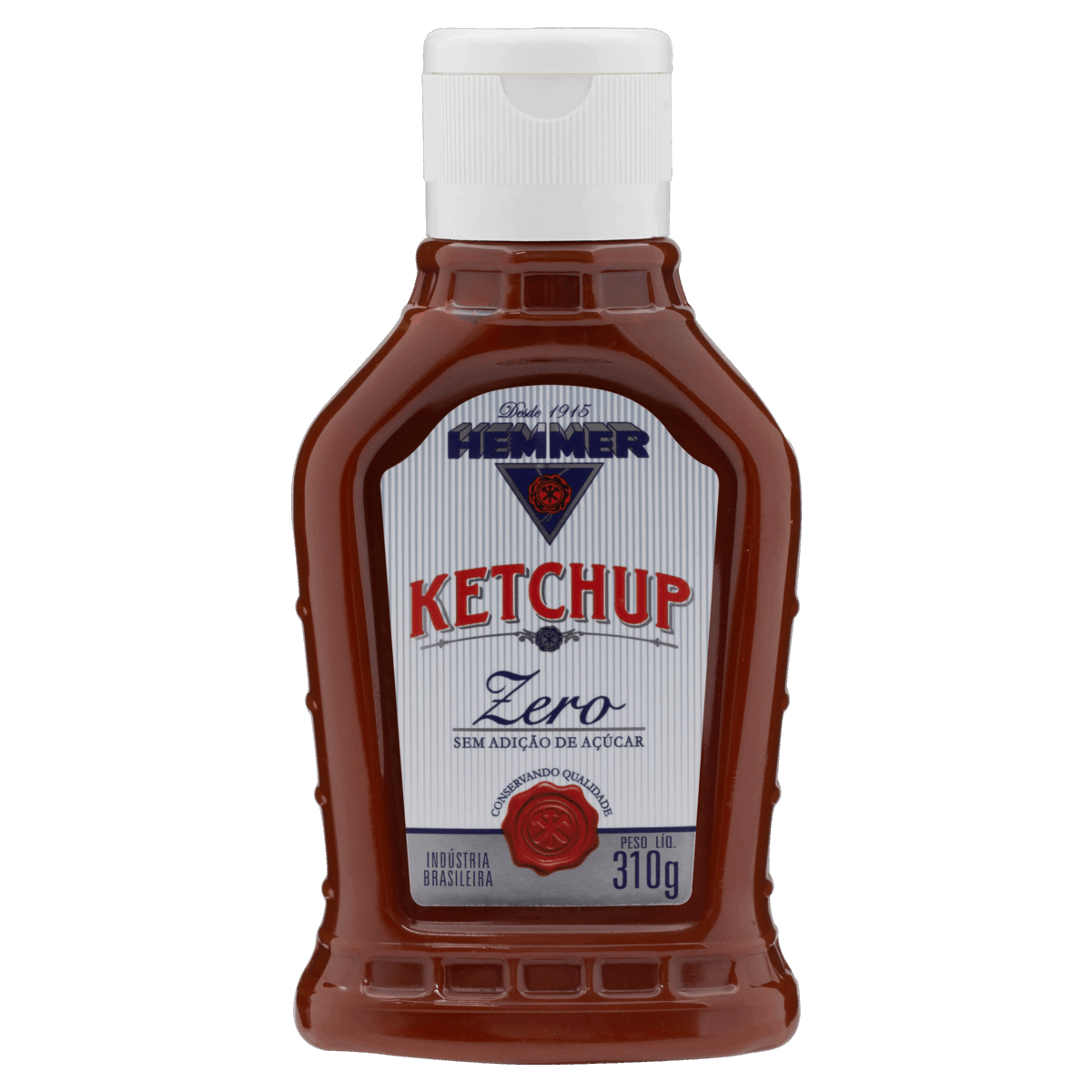 Ketchup Tradicional Hemmer Zero Squeeze 310g