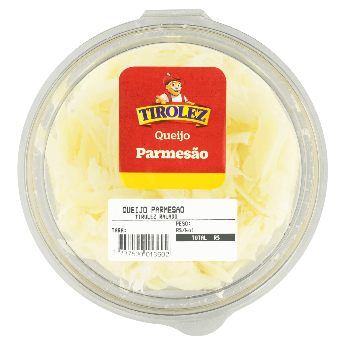 Queijo Parmesão Ralado Tirolez Kg