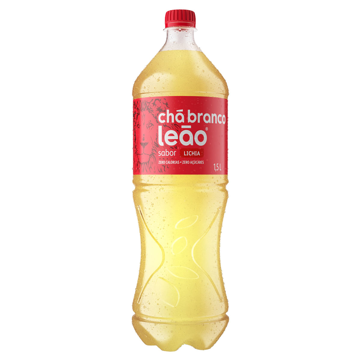 Chá Branco Lichia Zero Açúcar Leão Garrafa 1,5l