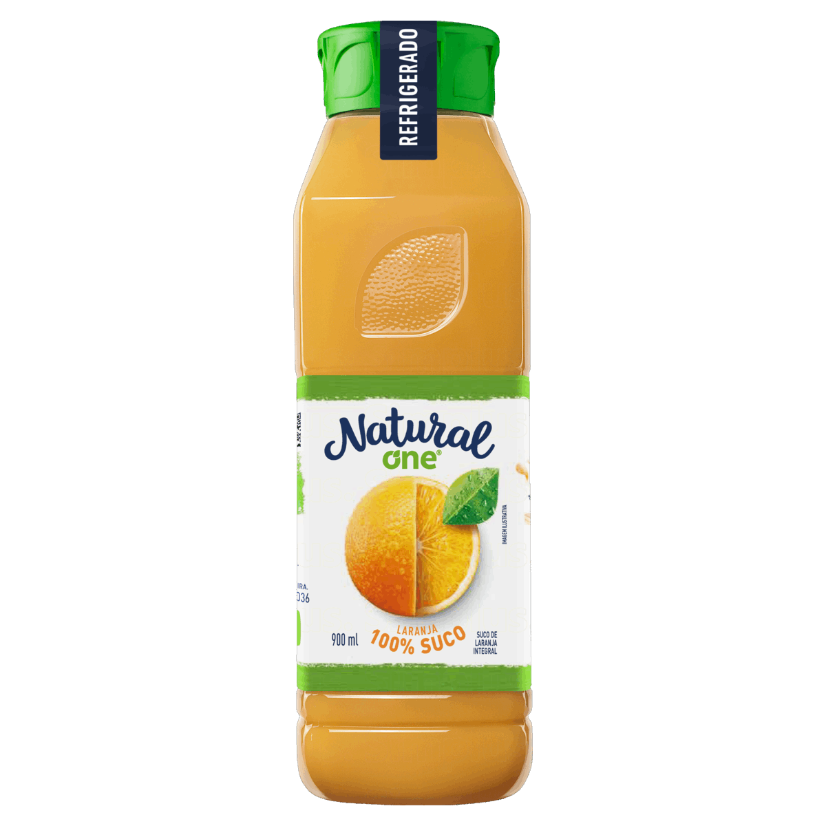 Suco Integral Laranja Natural One Refrigerado Garrafa 900ml