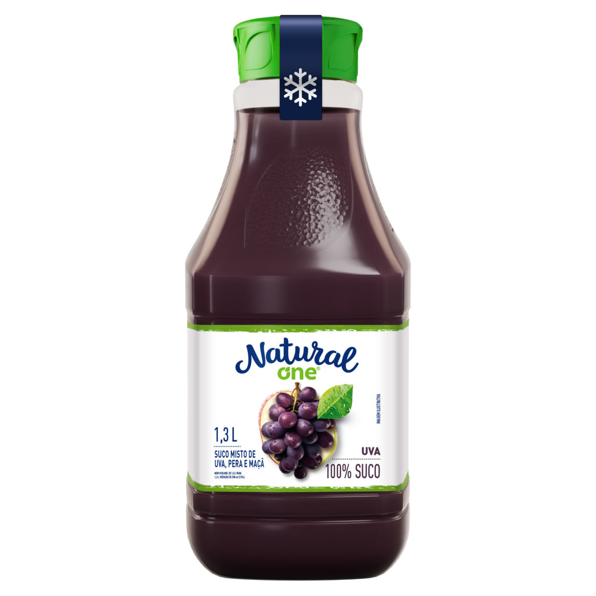 Suco Uva Natural One Refrigerado Garrafa 1,3l