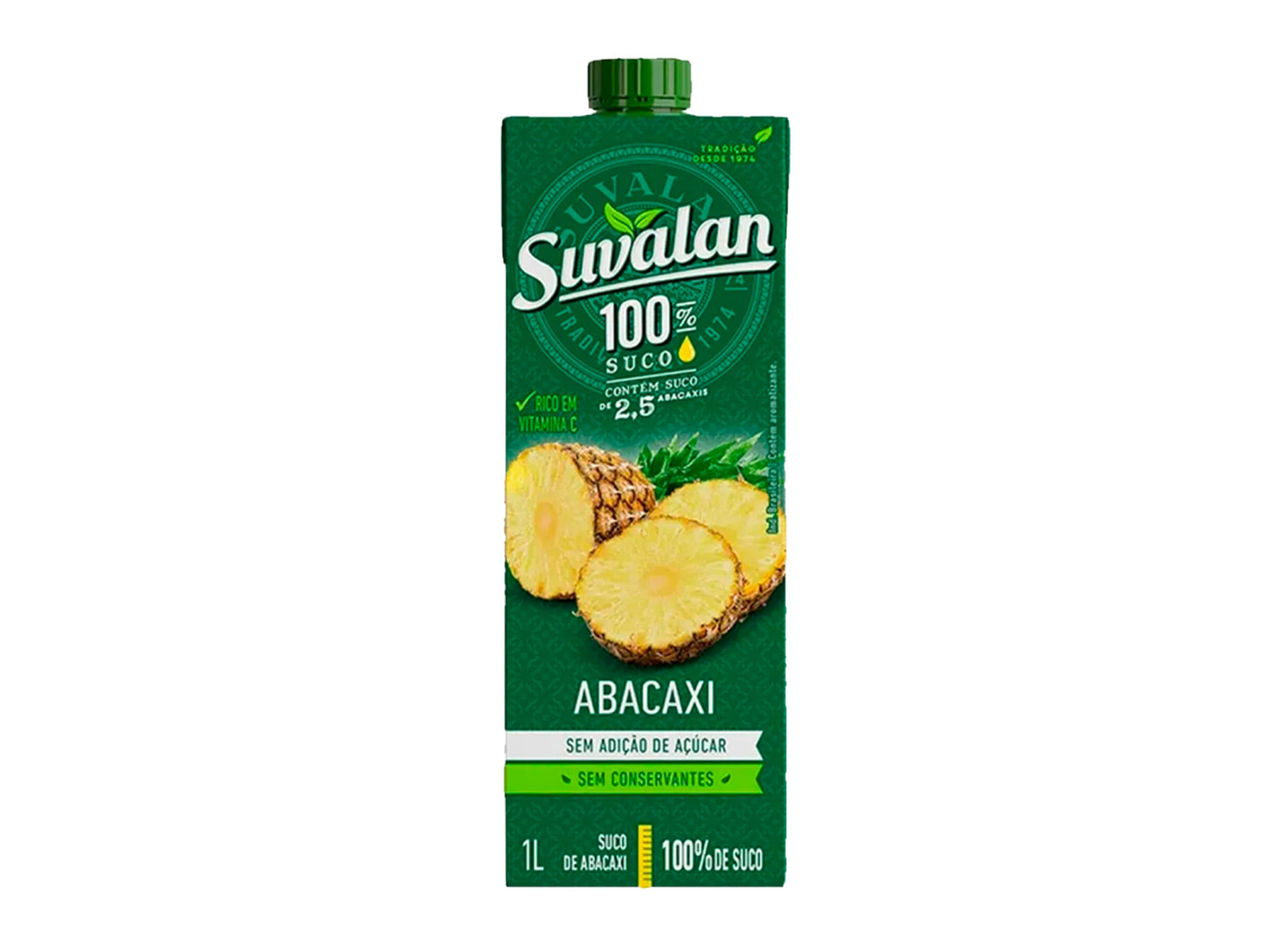 Suco Abacaxi Suvalan Caixa 1l