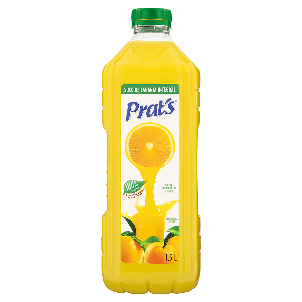 Suco Laranja Integral Prat´s Garrafa 1,5l