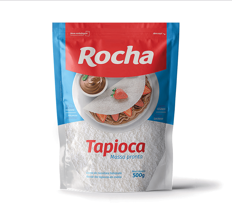 Massa Tapioca Rocha Alimentos Pacote 500g