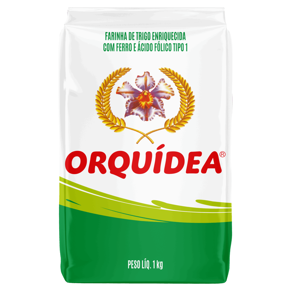Farinha de Trigo Tipo 1 Orquídea Pacote 1kg
