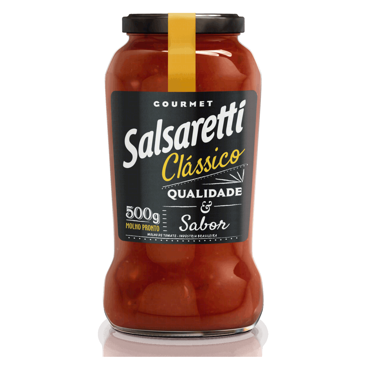 Molho de Tomate Clássico Salsaretti Gourmet Vidro 500g