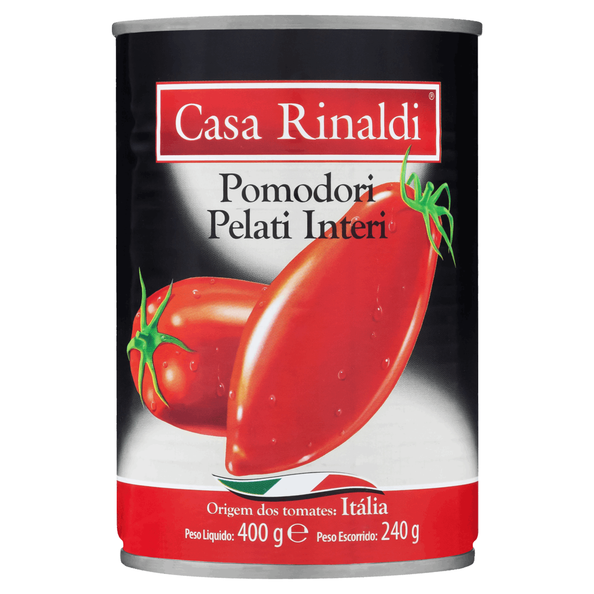 Tomate Pelado Inteiro Casa Rinaldi Lata 240g