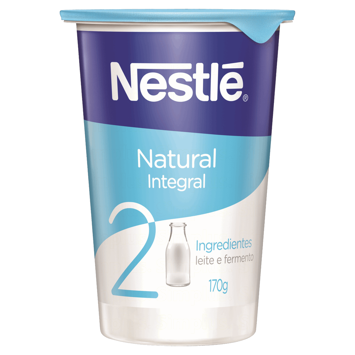 Iogurte Integral Natural Nestlé Copo 170g