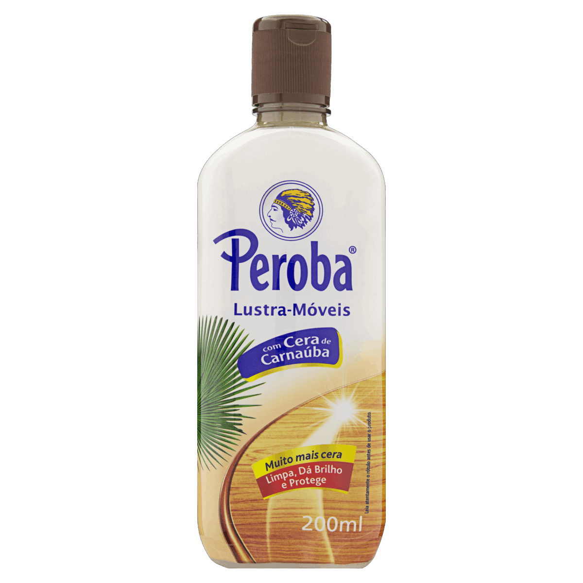 Lustra-Móveis com Cera de Carnaúba Peroba Frasco 200ml