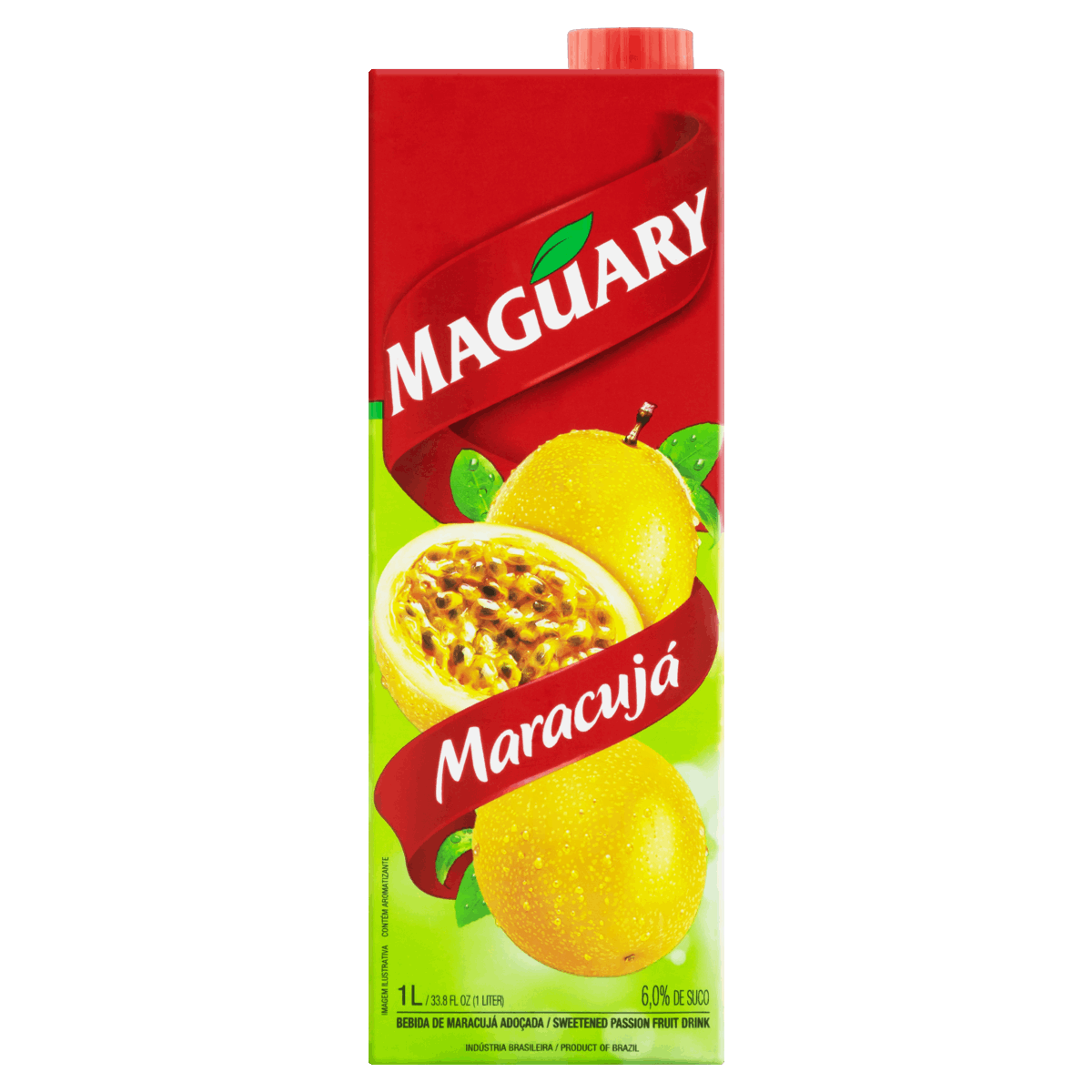 Bebida Adoçada Maracujá Maguary Caixa 1l