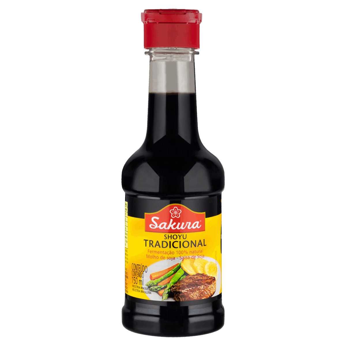 Molho Shoyu Tradicional Sakura Frasco 150ml
