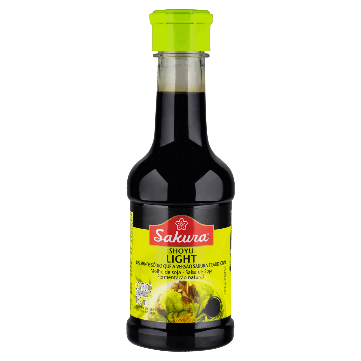 Molho Shoyu Light Sakura Frasco 150ml