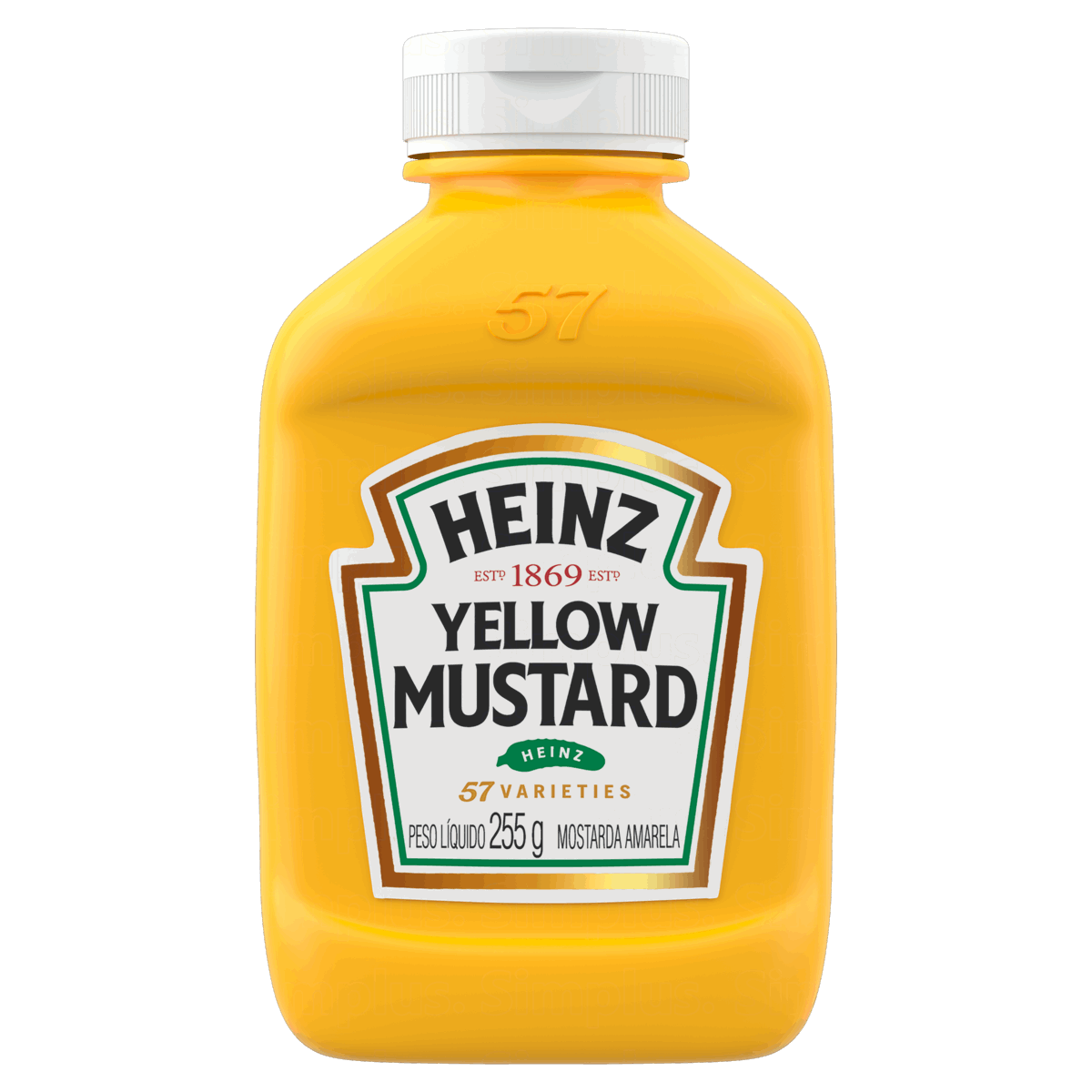 Mostarda Amarela Heinz Squeeze 255g