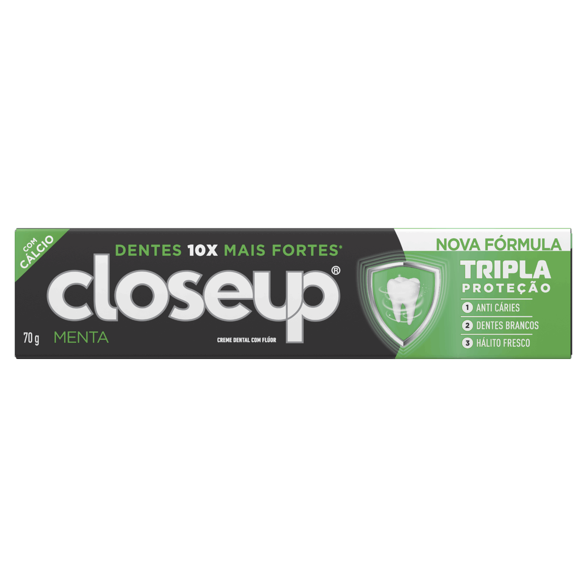 Creme Dental Menta Closeup Triple Caixa 70g