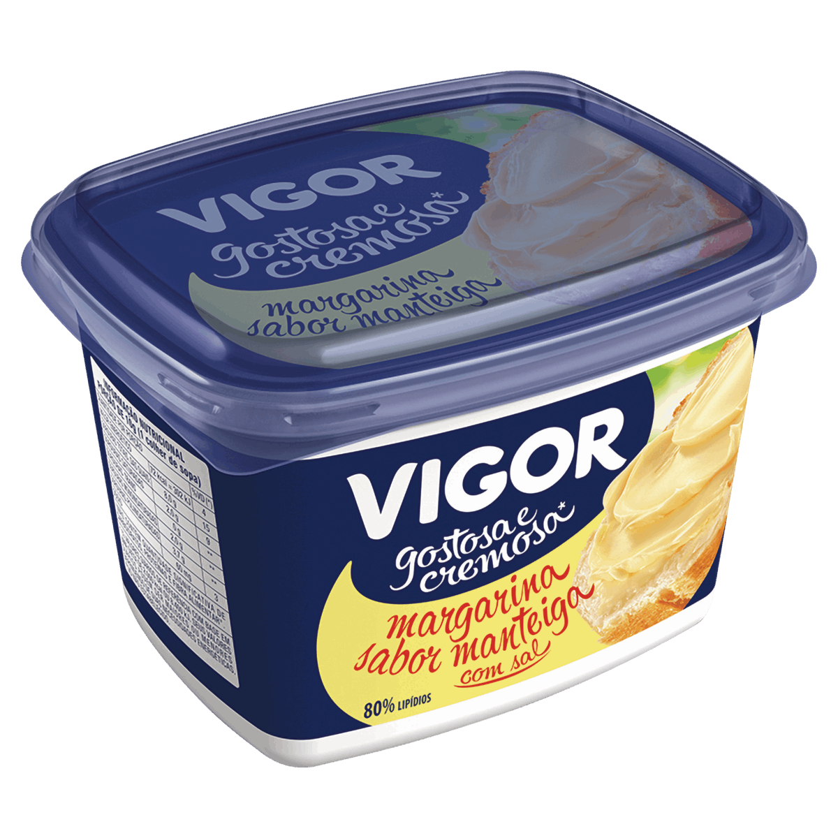 Margarina Manteiga com Sal Vigor Pote 500g