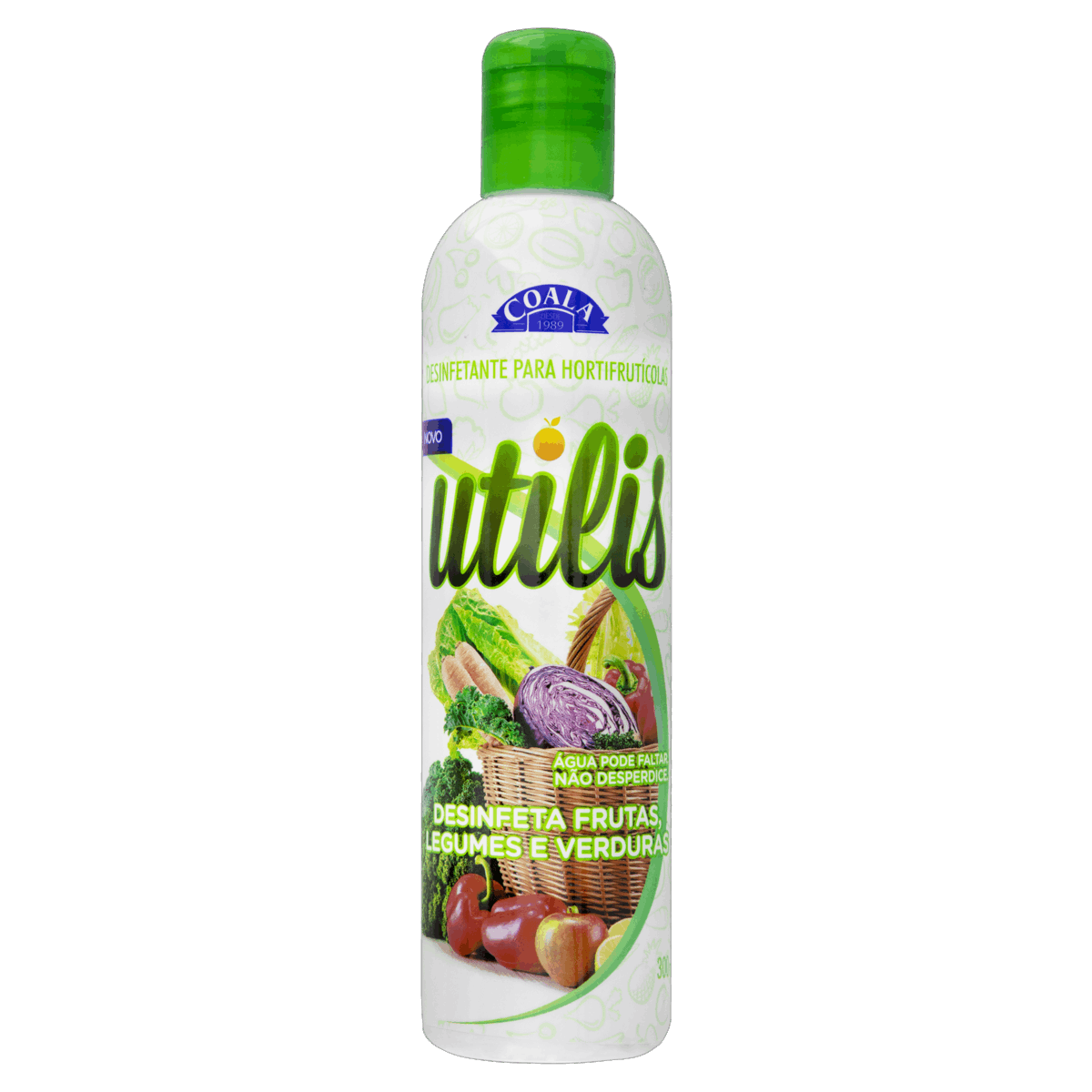 Desinfetante para Hortifruti Utilis Frasco 300ml