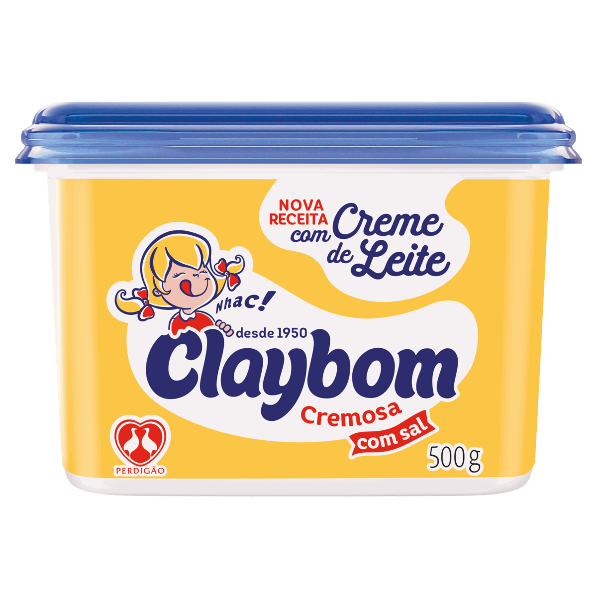 Margarina Cremosa com Sal Claybom Pote 500g