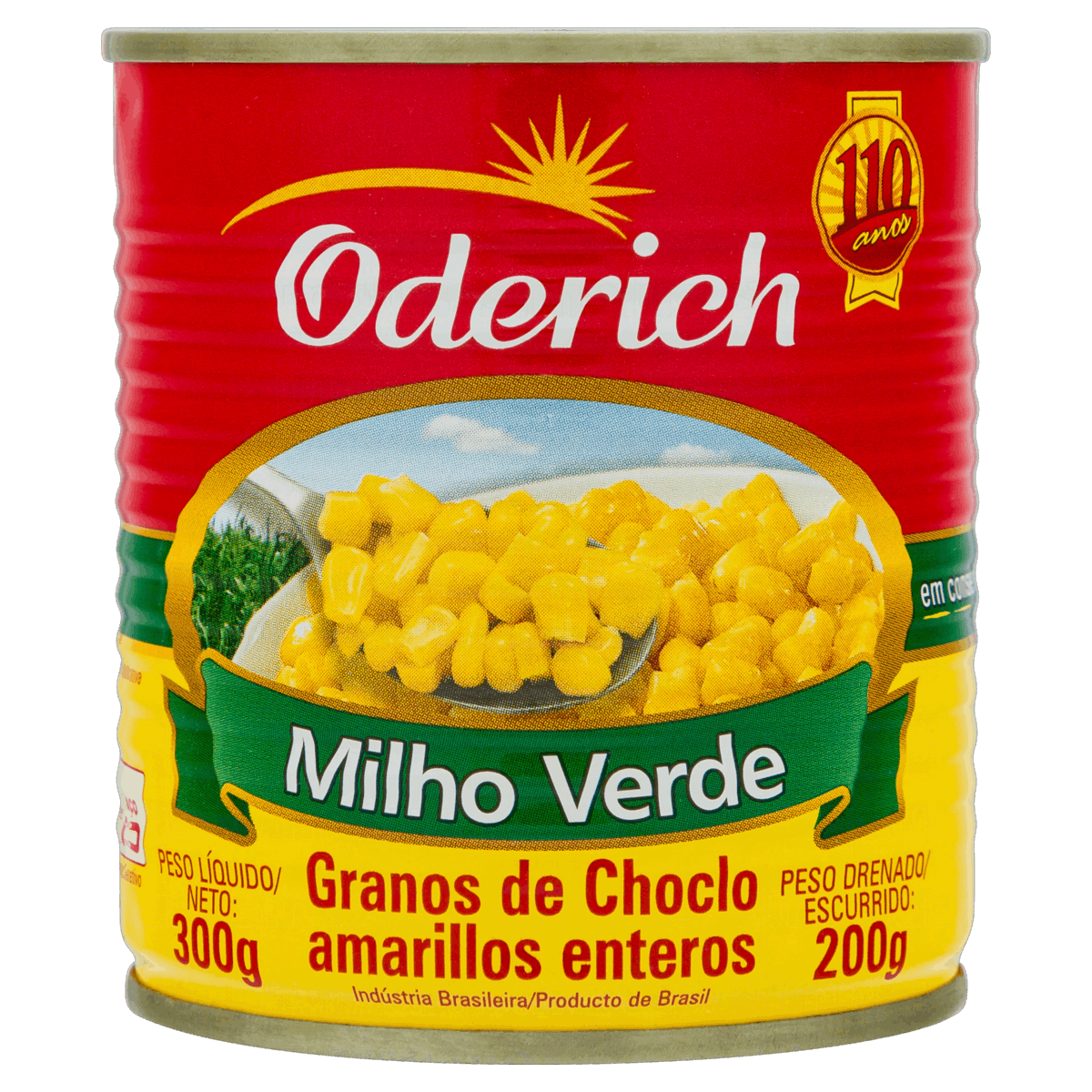 Milho Verde em Conserva Oderich Lata 200g