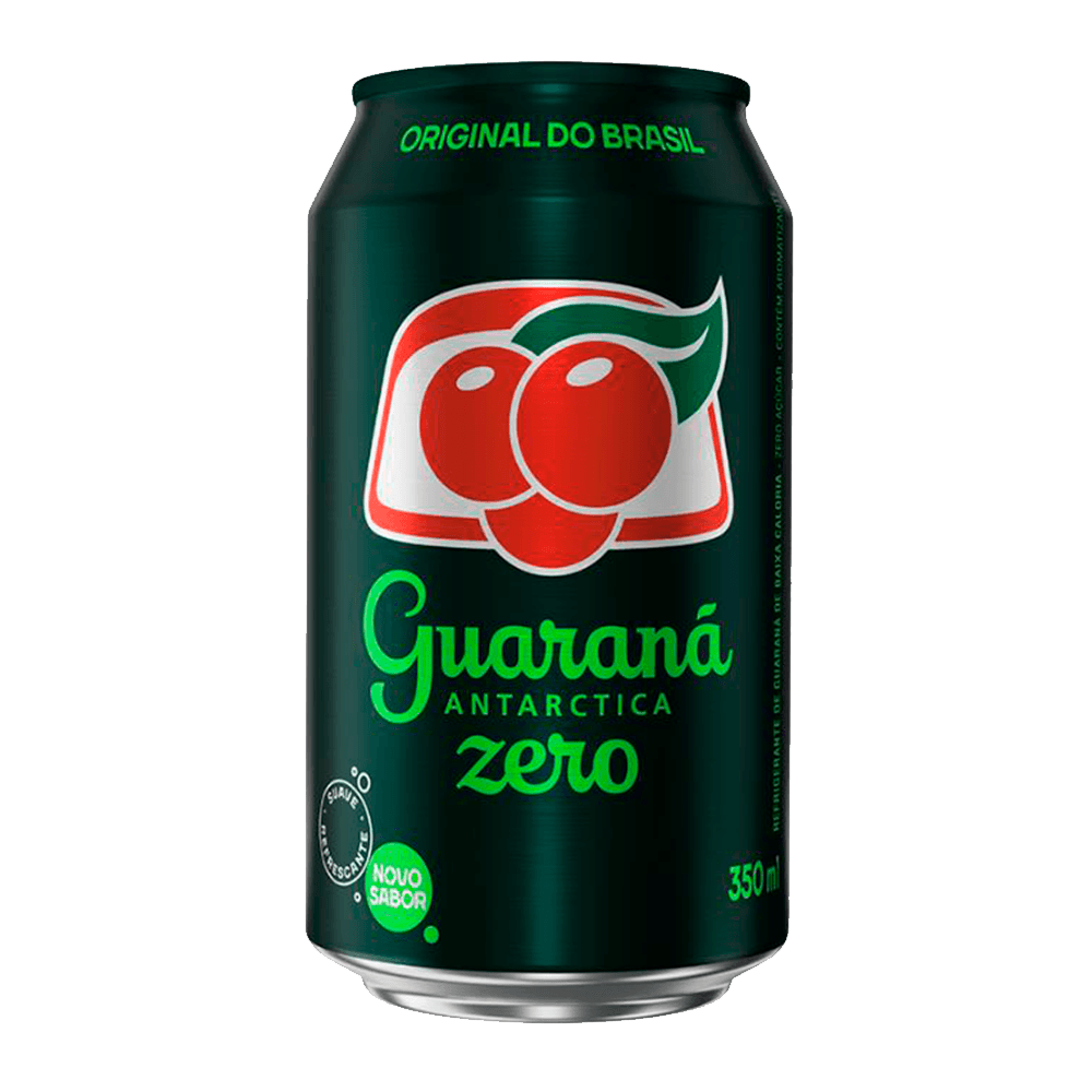 Refrigerante Zero Açúcar Guaraná Antarctica Lata 350ml
