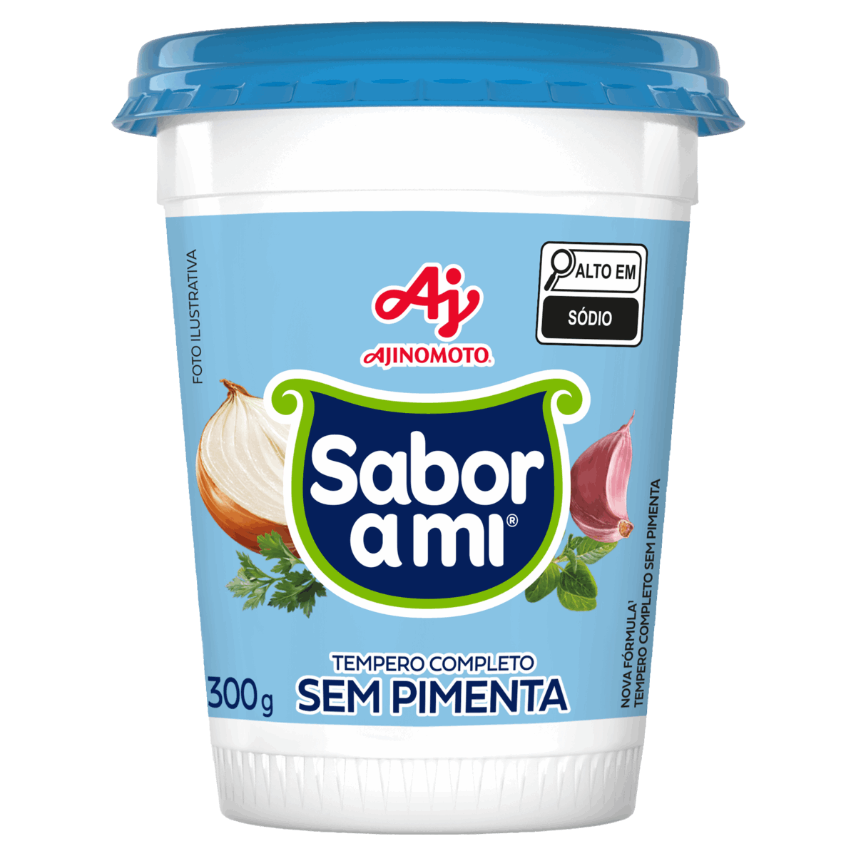 Tempero Completo sem Pimenta Sabor a Mi Pote 300g