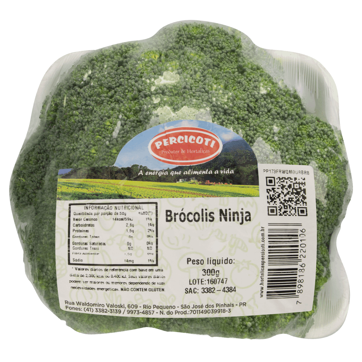 Brócolis Chinês Ninja Percicoti 300g