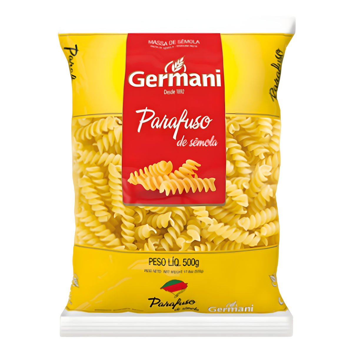 Macarrão de Sêmola Parafuso Germani Pacote 500g