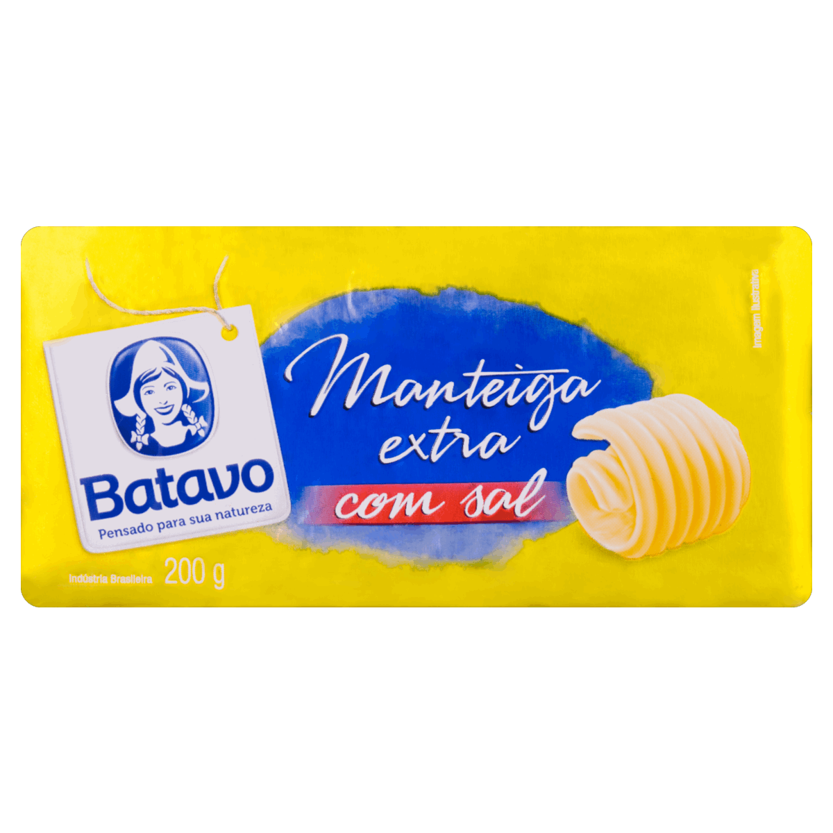 Manteiga com Sal Batavo 200g