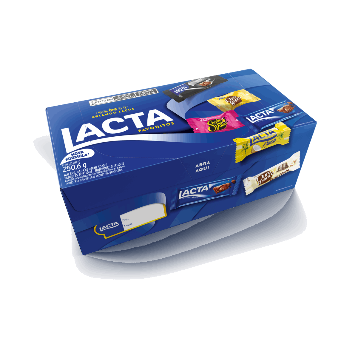 Bombom Lacta Favoritos Caixa 250,6g