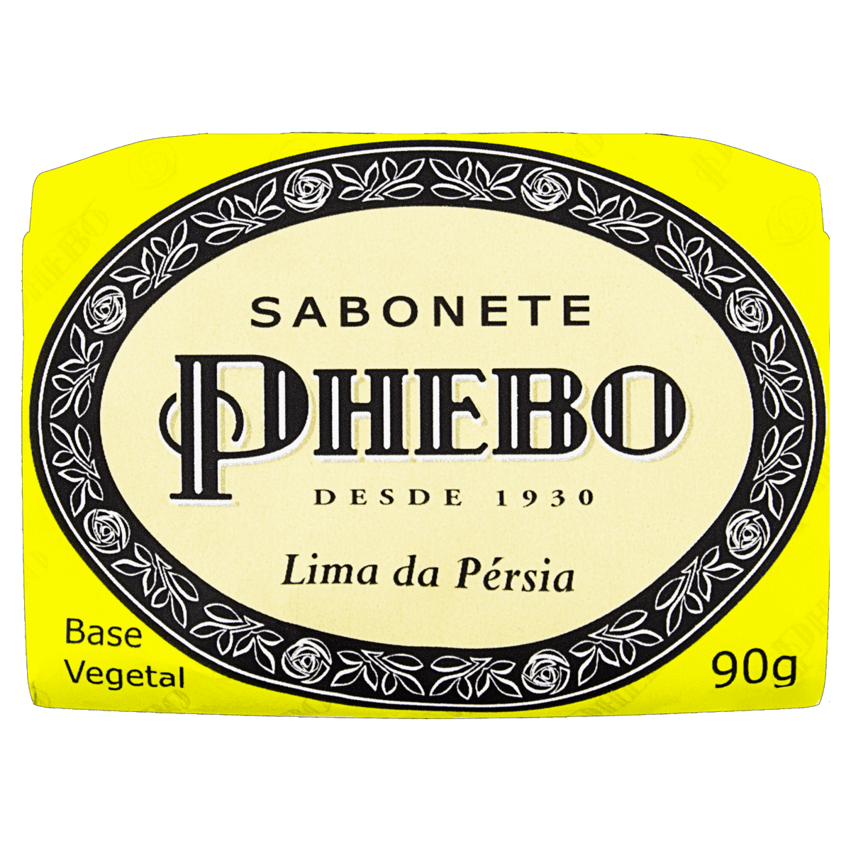 Sabonete Barra Vegetal Lima da Pérsia Phebo Envoltório 90g