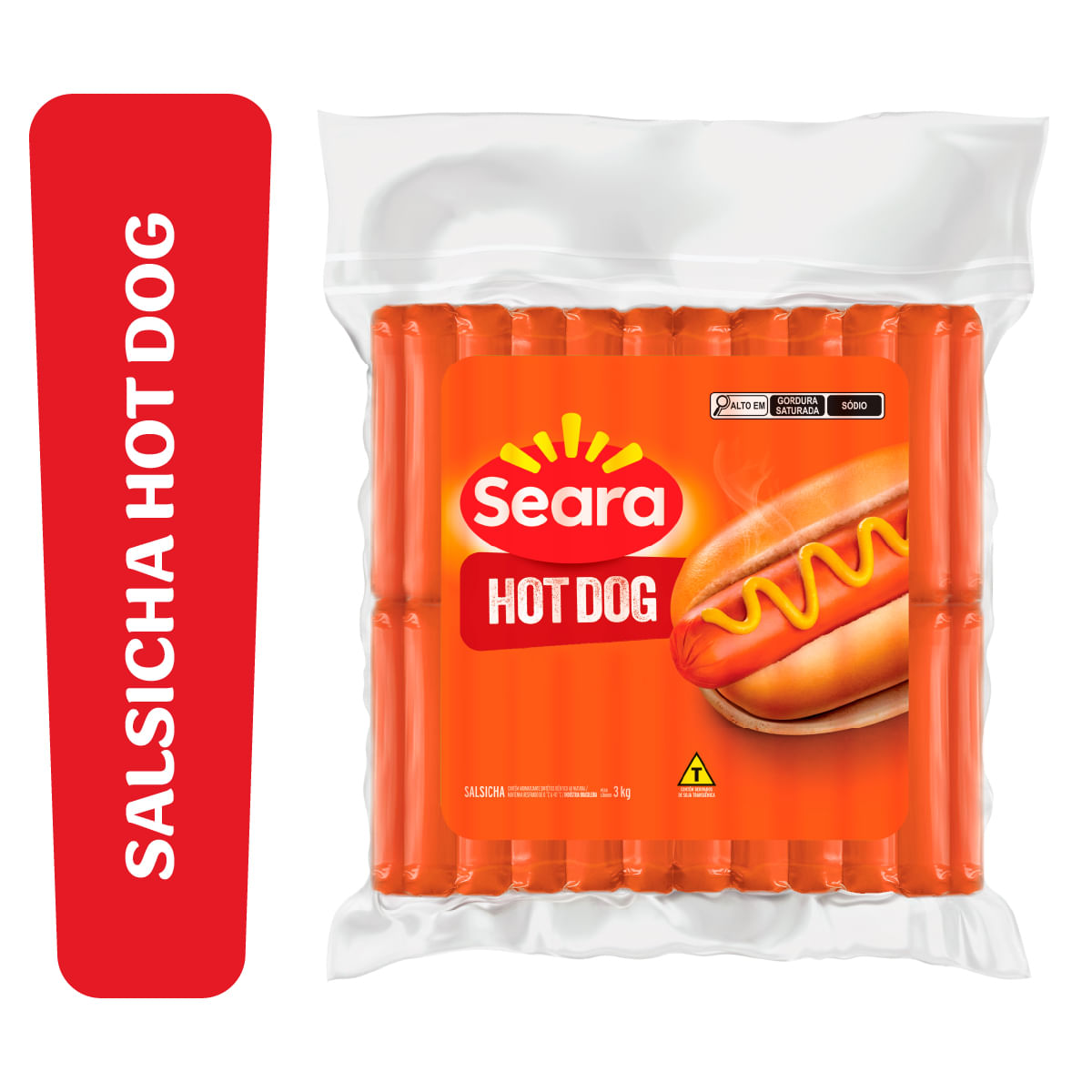 Salsicha Hot-Dog Seara Kg
