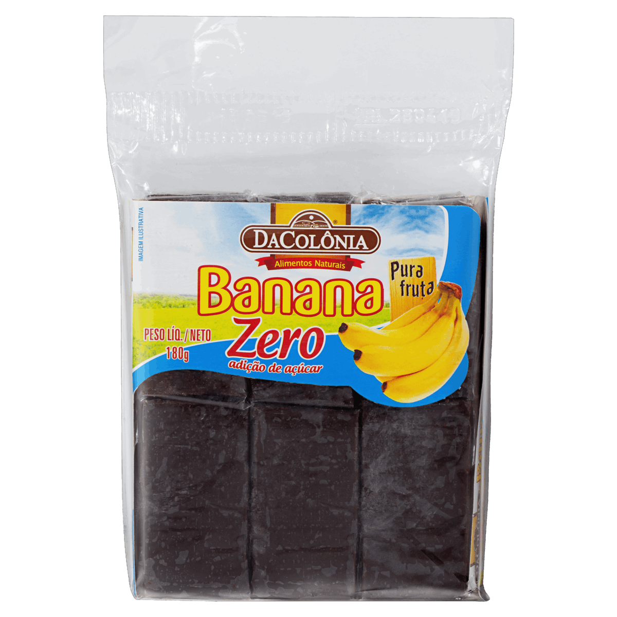 Banana Da Colônia Zero Pacote 180g