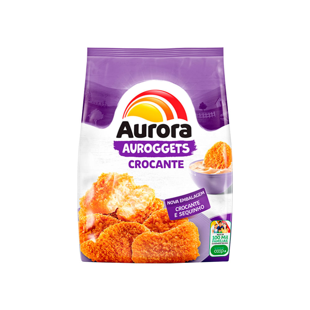 Auroggets Aurora Crocante Pacote 900g